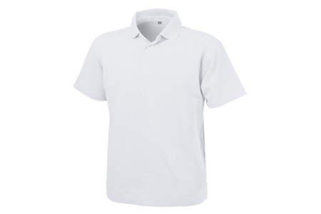 DASSY® LEON, Poloshirt weiss - Gr. M