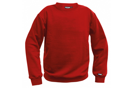 DASSY® LIONEL, Sweatshirt rot - Gr. 3XL