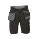 DASSY® MONZA, Arbeitsshorts schwarz/zementgrau - Gr. 44