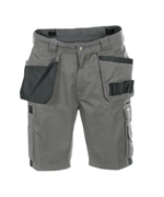 DASSY® MONZA, Arbeitsshorts zementgrau/schwarz - Gr. 42