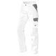 DASSY® NASHVILLE WOMEN, Arbeitshose weiss/grau - Gr. 36