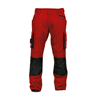 DASSY® NOVA, Arbeitshose rot/schwarz - Gr. 54