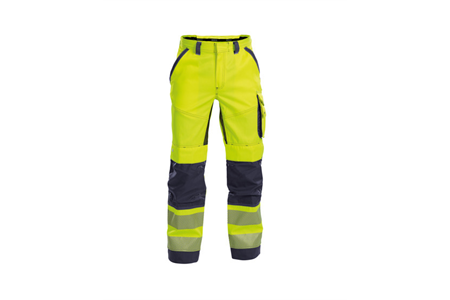 DASSY® ODESSA, Warnschutzhose neongelb/dunkelblau - Gr. 44