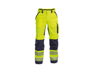 DASSY® ODESSA, Warnschutzhose neongelb/dunkelblau