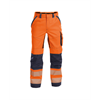 DASSY® ODESSA, Warnschutzhose neonorange/dunkelblau - Gr. 42