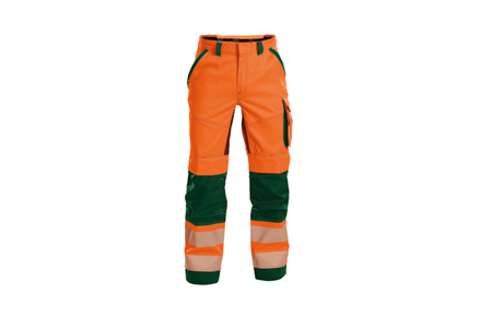 DASSY® ODESSA, Warnschutzhose neonorange/flaschengrün - Gr. 44