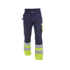 DASSY® OMAHA, Warnschutzhose dunkelblau/neongelb - Gr. 52