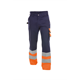 DASSY® OMAHA, Warnschutzhose dunkelblau/neonorange - Gr. 44