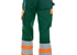 DASSY® OMAHA, Warnschutzhose flaschengrün/neonorange - Gr. 44 | Bild 2