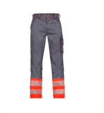 DASSY® PRINCETON, Stretch-Warnschutz zementgrau/signalrot - Gr. 44