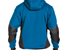 DASSY® PULSE, Sweatshirt-Jacke azurblau/anthrazitgrau - Gr. 3XL | Bild 2