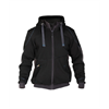 DASSY® PULSE, Sweatshirt-Jacke schwarz/anthrazitgrau - Gr. 3XL