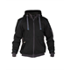 DASSY® PULSE, Sweatshirt-Jacke schwarz/anthrazitgrau - Gr. 4XL