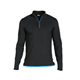 DASSY® SONIC, Langarm-Shirt schwarz/azurblau - Gr. L