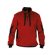 DASSY® STELLAR, Sweatshirt rot/schwarz - Gr. XS