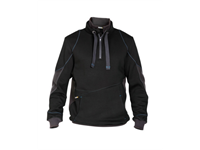 DASSY® STELLAR, Sweatshirt schwarz/anthrazitgrau