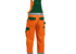 DASSY® TOULOUSE, Warnschutz-Latzhose neonorange/flaschengrün - Gr. 44 | Bild 2