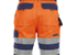 DASSY® VENNA, Warnschutz-Short dunkelblau/neonorange - Gr. 44 | Bild 2