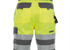 DASSY® VENNA, Warnschutz-Short zementgrau/neongelb - Gr. 46 | Bild 2