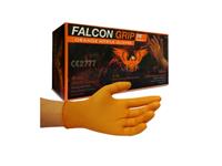 Einweg-Nitrilhandschuh "FALCON GRIP" - orange