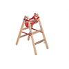 Holz-Sprossenstehleiter mit Comfort-Breitsprosse und Eimerhaken Nr. 10504, 2 x 3