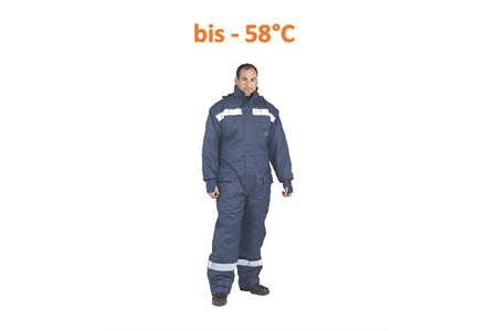 Kühlhaus Overall - marine - Gr. XL