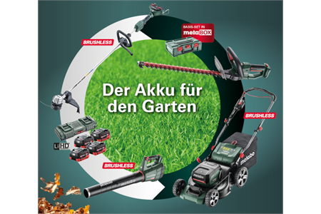 Metabo Akku-Garten Combo-Set 1