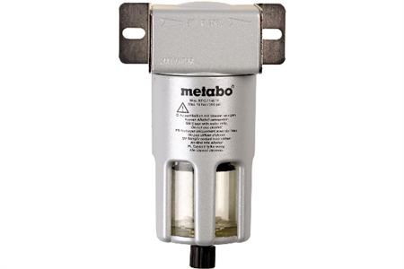 Metabo Druckluftfilter F-180, 2x1/4"-IG, max. Einlassdruck 12bar