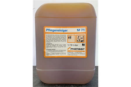 Pflegereiniger M71, 10 Liter