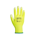 PU-Beschichteter-Handschuh - gelb - Gr. XS