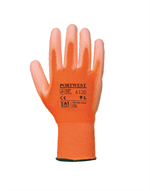 PU-Beschichteter-Handschuh - orange - Gr. L