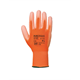 PU-Beschichteter-Handschuh - orange - Gr. XS