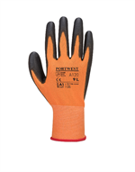 PU-Beschichteter-Handschuh - orange/schwarz - Gr. L