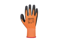 PU-Beschichteter-Handschuh - orange/schwarz