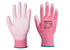 PU-Beschichteter-Handschuh - pink - Gr. L | Bild 2