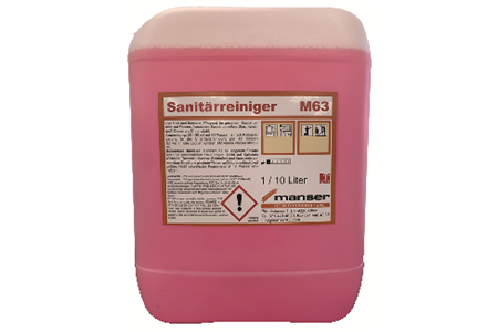 Sanitärreiniger M63 fleur, 10 Liter