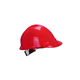 Schutzhelm mit Verstellrad - Rot