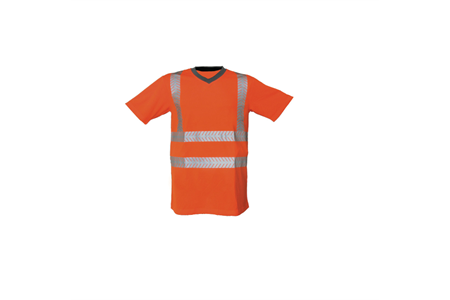 Sicherheits - T-Shirt "ISONE" orange - Grösse L