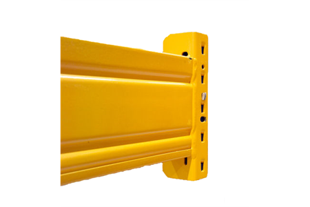 Traverse 2700 x 150 mm, Tragkraft/Paar 3400 kg, gelb lackiert, RAL1003, inkl. Sicherungen