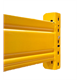 Traverse 3600 x 150 mm, Tragkraft/Paar 2270 kg, gelb lackiert, inkl. Sicherungen