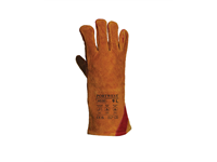 Verstärkter Schweisserschutz-Handschuh mit Stulpe