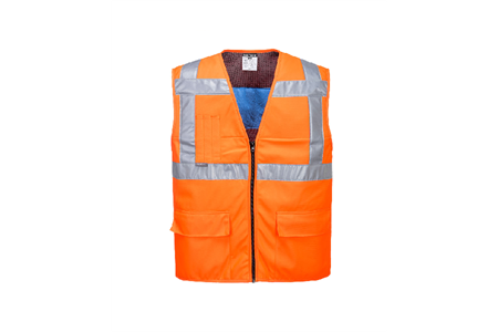 Warnschutz-Kühlweste - orange - Gr. XXL/3XL