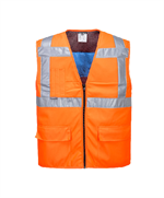 Warnschutz-Kühlweste - orange - Gr. XXL/3XL