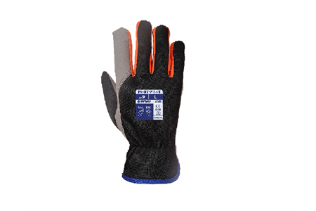 Wintershield Handschuh - schwarz/orange - Gr. L